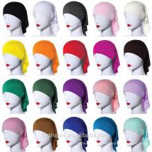 Ropa de moda mujeres musulmanas modales gorra de oración casquillo musulmán interior